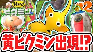 もしかして弱い…!?新たな仲間の黄ピクミンと地下を大冒険!!3DS実況Part2【Hey! ピクミン】