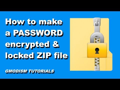 How to Create a Password Protected ZIP File – Encrypted and Locked