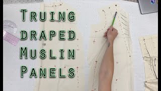 How to True Draped Muslin Panels