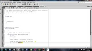 Store values into variables in Java