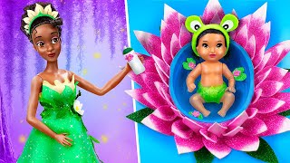 Tiana and Her Baby / 10 DIY Baby Doll Hacks and Crafts