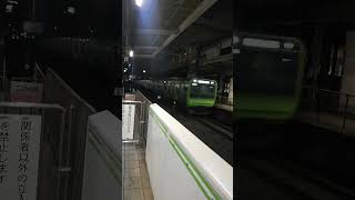 山手線内回り  E235系  新宿・渋谷方面行き   池袋駅入線