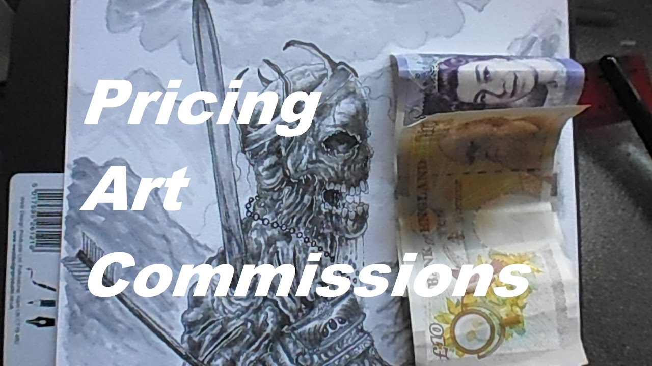 How To Price Art Commissions Youtube