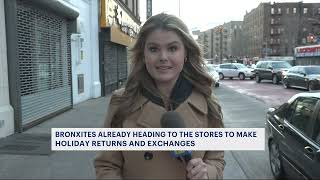 Belmont shoppers flock to stores to return, exchange gifts
