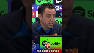 🎙️Tremenda ZASCA de Xavi #barcelona #xavi