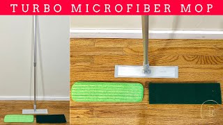 Turbo Microfiber Mop Floor Cleaning System