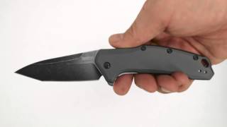 Kershaw 1776TGRYBW - Link - Tanto Gray Aluminum Blackwash