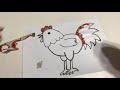 开心屋 碎纸公鸡. newspaper art rooster chicken