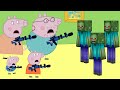 Peppa Pig vs Zombies Minecraft Apocalypse / Cartoon parody / Animation