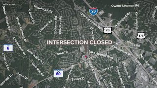 Columbia intersection closed for repairs