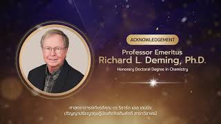 ศาสตราจารย์เกียรติคุณ ดร.ริชาร์ด แอล เดมมิง  (Professor Emeritus Richard L. Deming, Ph.D.)