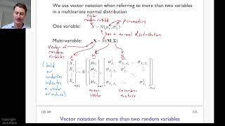 Multivariate normal distributions