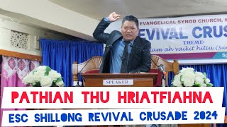 DAY 1||SESSION-3||PATHIEN THU HRIET FIENA||Evan Tluangtea sermon