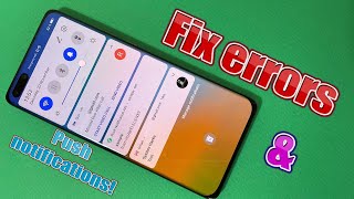 Fix Errors \u0026 Receive Push Notifications - Huawei GMS Guide!