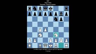 ECO E67 King's Indian, Fianchetto, Classical Variation  (White perspective)