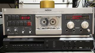 Comparing Nakamichi CR7 with this Revox B710 MK II with different tape