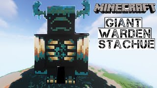 MINECRAFT GIANT WARDEN STACHUE @WeR_Gamers