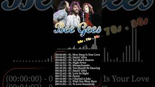 BeeGees Greatest Hits Full Album 💗 The Best Songs Of BeeGees Playlist Ever #beegees #80smusic