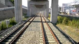 在来線高架確認　崇城大学前駅～上熊本駅20110913