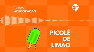 DECORAÇÃO - PICOLÉ DE LIMÃO