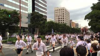 2015年博多祇園山笠『追い山ならし～大博通り』●中洲流（2015.7.12）