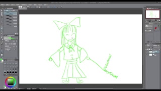 CLIP STUDIO PAINT 新手繪畫實況