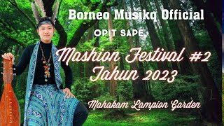 Mengulik Sape di Kegiatan Masfashion 2023 // Mahakam Lampion Garden