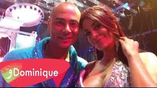 Dominique supporting Rodolph Hilal from Splash on LBCI / دومينيك تدعم رودولف هلال في سبلاش