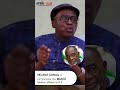 Michel Gohou parlant de son ami et collègue Bohiri Michel