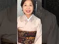 160亀甲は現在の本場結城紬の最高峰 着物 japan kimono コーディネート shopping きもの人 ＃shorts