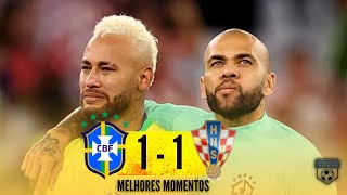 Brasil x Croácia | Melhores momentos | HD | Copa 2022