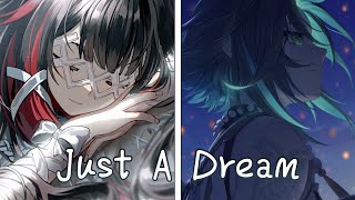 ◈ Nightcore - Just A Dream | 只是夢一場 ( Sam Tsui \u0026 Christina Grimmie / Switching Vocals)