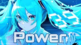 Nightcore - Power - (Lyrics)