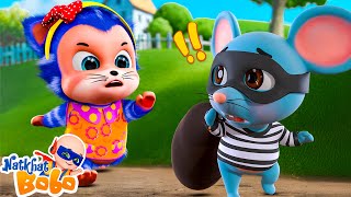 Chuha Chor | Billi Mausi | Do Chuhe The | Popular Hindi Nursery Rhymes \u0026 Kids Song - Natkhat Bobo