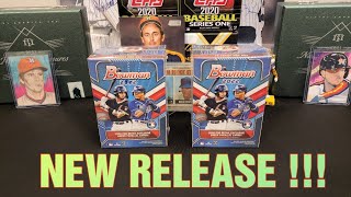 NEW RELEASE!!! 2022 Bowman Baseball Blaster Box Rip.