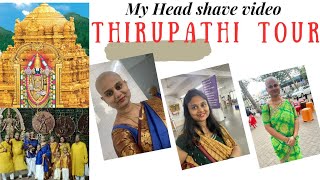 Most Requested My Head Shave Video | Thirupathi Tour with Family | Wayto Women Walk