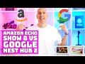 Amazon Echo Show 8 VS Google Nest Hub 2 Smart Home Speakers // Best Virtual Assistant?