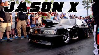 THE JASON X NITROUS SMALL BLOCK MUSTANG WAS CRAZY FAST LAST WEEKEND!