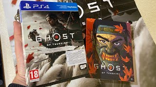 Ghost of Tsushima Special Edition PS4 unboxing