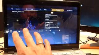 Cyberlink Media Apps for Win 8 Metro - Full Demo, Touch
