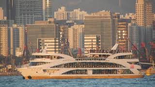 M/V ORIENTAL PEARL 東方之珠 (Guangdong Bonny Fair Heavy Industry 64m Electric propulsion ferry) 迷醉黃昏．維港遊