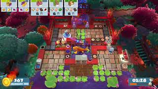 Moon Harvest 1-4 Solo 4 stars - Overcooked!2