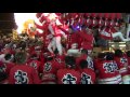 平成27年 南河内だんじり祭り 中村神社前 中宮 寛弘寺 2015 10 17 土