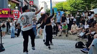 SATURDAY. HOGI. DYNAMIC EXHILARATING HONGDAE BUSKING.