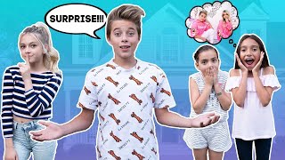 My Crush and I SURPRISE SUPERFANS At Their House 🏠❤️ | Gavin Magnus ft. Coco Quinn