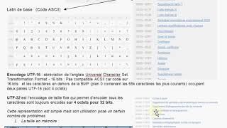 Text encoding ASCII, UNICode, UTF-8