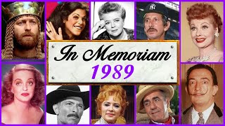 In Memoriam 1989: Remembering the Icons We Lost | Legacy Memoriam