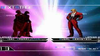 KOF MUGEN -  IORI YAGAMI  VS  RUGAL BERNSTEIN TEAM (18+⚠️)Por favor, no ver personas sensibles.