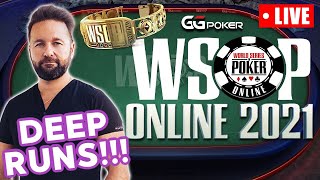 GGPoker WSOP Event #11 and #12 Live Stream $10k High Roller!