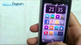Symbian Belle on Nokia N8 : Hands on UI demo